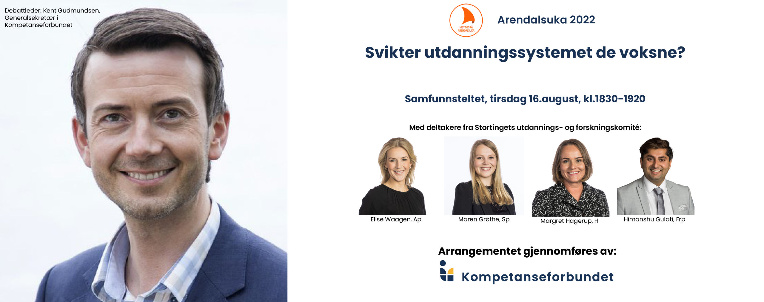 Arendalsuka: Svikter utdanningssystemet de voksne?